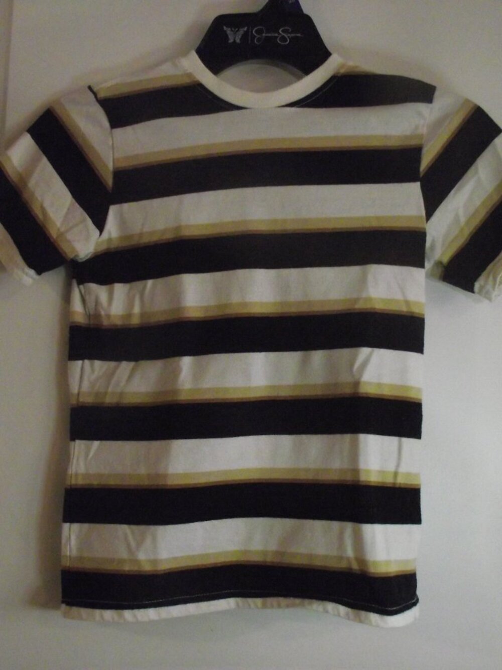 BOYS M (8) “wonder nation” SHORT SLEEVED STRIPED T-SHIRT